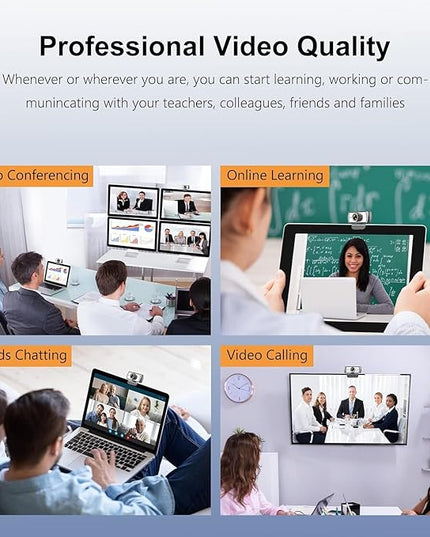 Wide Angle Webcam,120 Degree Large View Spedal 920 Pro Video Conference Camera, Full HD 1080P Live Streaming Web Cam with Built-in Microphone, USB Webcam for Mac, PC, Laptop and Desktop