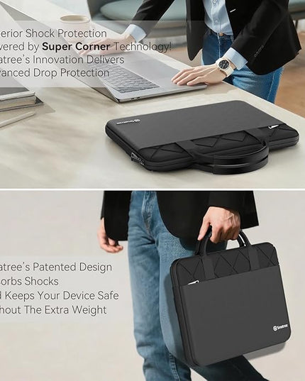 Smatree 18 inch Laptop Sleeve for MSI Stealth A18 AI+ Copilot+PC, for MSI Stealth 18 AI Studio A1V Gaming Laptop, Protective Case with Accessory Pocket, YKK Zipper, Patented Super Corner Design (E813)