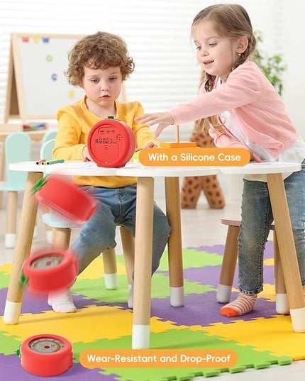 Visual Timer for Kids, 299-Minute Cute Kids Pomodoro Countdown Timer, Visual Timer for Classroom, Kitchen, Office Desk and Meetings