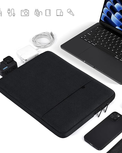 17 inch 360° Protective Laptop Case Sleeve for 2025 HP 17.3 Touchscreen Laptop,Envy 17,Pavilion 17,ASUS Vivobook 17, Shockproof Water-Resistant Computer Bag w/Accessory Pocket
