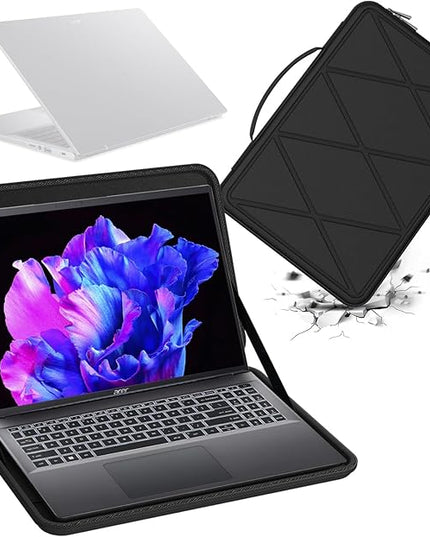 Smatree Hard EVA Protective Sleeve Compatible for 16 inch Acer Aspire Vero 16 AV16/Swift X 16/Swift 16 AI/Swift Go 16, for 15.6 inch Acer ConceptD 3/ConceptD 3 Ezel/ConceptD 3 Ezel Pro Case (X8285)