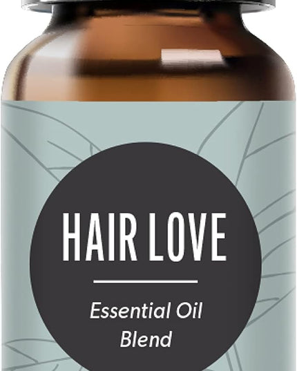 Edens Hair Love Essential Oil Blend- 100% Pure Premium Grade, Undiluted, Natural, Therapeutic, Aromatherapy, The Best for Diffusing, Skin, Hair, Face 10 ml (.33 fl oz)