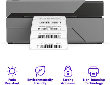 Rollo Direct Thermal 2x1 Barcode Labels - Roll of 1,000 Thermal Labels for Shipping (Commercial Grade Stickers)