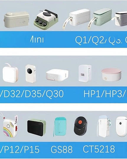 Risio Cable Labels 0.47"x4.29"(12x109mm),70 Labels/Roll(5 color set),Colorful Waterproof Labels for Electronic Devices with Cable Management, Self-Adhesive Tear-Resistant Cable Labels