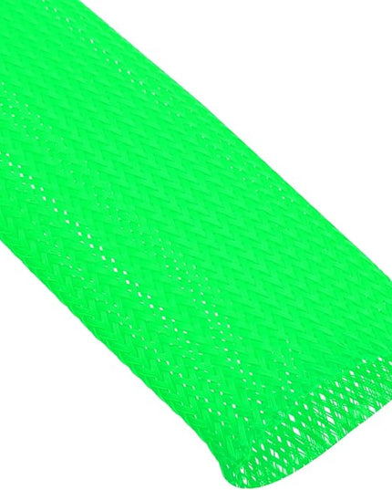 uxcell Expandable Sleeving, 2-inch 25ft Cable Sleeve, Green