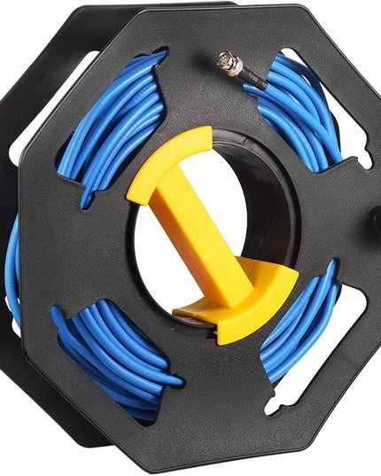 Superbat SDI Cable 150ft BNC Cable Belden 1694A + 3G/6G SDI Cable Spool for 3G-SDI/4K/6K SDI Recorder Camera Monitor Converter Router Audio Gateway Sync Broadcast etc.