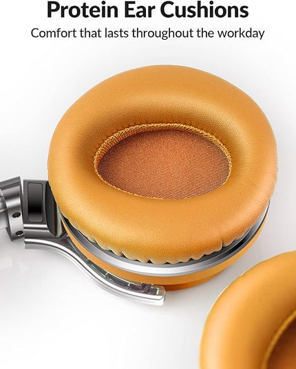 Million Sold 10 Years Classic E7 Active Noise Cancelling Headphones with Upgraded Noise Cancellation, Bluetooth Headphones Wireless with HD Sound Vivid Deep Bass, for Home Office Travel Birthday Gift