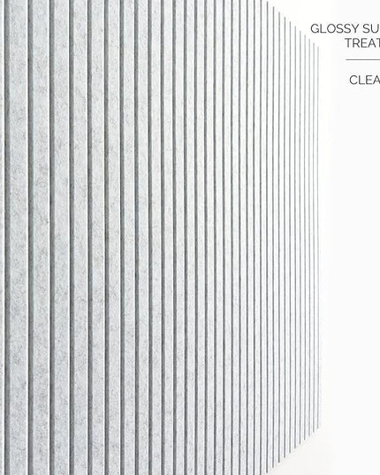 Large Bulletin Board 48x36- Office Wall Organizer Replace Your Old Cork Boards for Walls for Office Decor -12-Pack Felt Wall Panels to Use in Home Office Decor, Classroom Decor (Marble White)