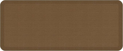 NewLife by GelPro Anti-Fatigue Designer Comfort Kitchen Floor Mat, 20" x48”, Grasscloth Khaki Stain Resistant Surface with 3/4” Thick Ergo-Foam Core for Health and Wellness