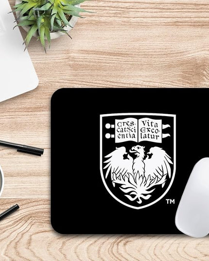 Mouse Pad, Fabric, University of Chicago Standard/Tokyodachi Mascot All Over