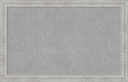 Amanti Art White Framed Magnetic Board 28x44 Large Vision Board for use with Magnets, 100% Metal Sheet to Display Items as Office Decor or for Home Organization in mudroom, Kitchen or Kids Room