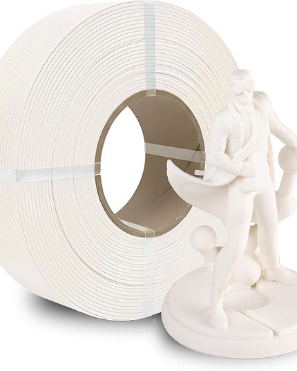 Polymaker Panchroma Refill Spool Matte Cotton White PLA 3D Printing Filament Refill, Compatible with All Reusable Spools and All Major FDM 3D Printers, Tangle-Free, Vibrant Colors, 1.75mm 1kg