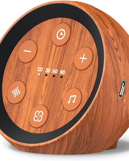 Battery Powered Sound Machine White Noise Sleep Machine with 32 Calming Sounds 36 Volume Levels Brown Noise Machine for Baby Kid Adult with 4 Timer for Travel Office Privacy