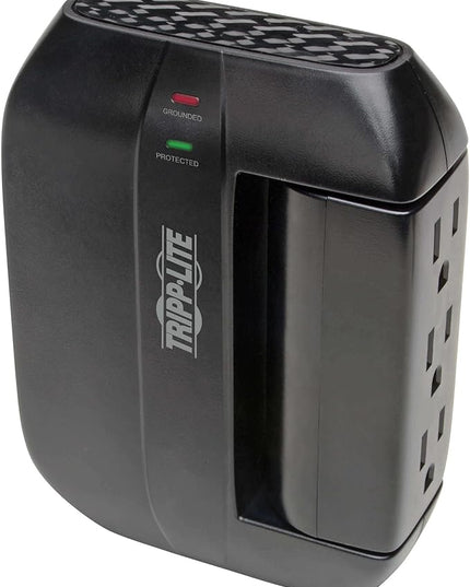 Tripp Lite SWIVEL6 6 Outlet Surge Protector Power Strip | 3 Rotatable Outlets | Black | Lifetime Limited Warranty & Dollar 20,000 Insurance