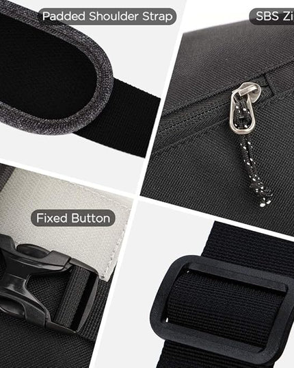OIWAS Messenger Bag for Men, 15.6 Inch Laptop Crossbody Bags Women Casual Satchel Shoulder Bag College Travel Office Briefcase