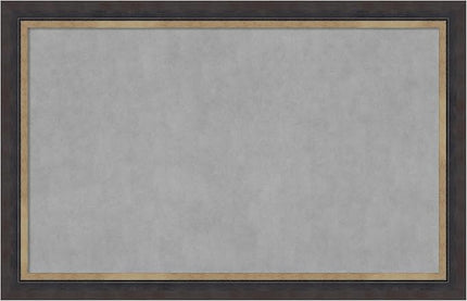 Amanti Art Black Framed Magnetic Board 29x45 Large Vision Board for use with Magnets, 100% Metal Sheet to Display Items as Office Decor or for Home Organization in mudroom, Kitchen or Kids Room