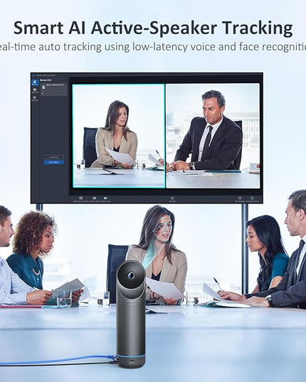 NexiGo Meeting 360 Ultra (Gen 3), Enhanced All-in-One Conference Camera System, Multi-Camera Setup, 8K Capture, AI-Powered Framing and Auto Tracking, for Medium to Large Meeting Rooms