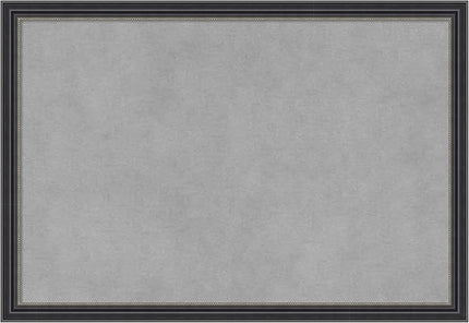 Amanti Art Black Framed Magnetic Board 13x19 Small Vision Board for use with Magnets, 100% Metal Sheet to Display Items as Office Decor or for Home Organization in mudroom, Kitchen or Kids Room