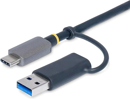 StarTech.com USB 3.0 Multi-Media Memory Card Reader, SD/microSD/CompactFlash, USB-C External Card Reader with USB-A Adapter