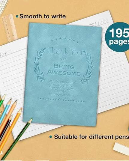 Employee Appreciation Journal Notebook, Thank You Gifts for Coworkers Colleagues Employee Retirement Farewell, Journals for Writing Travel Business Work