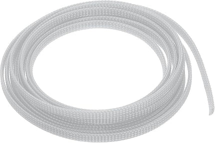 uxcell PET Expandable Sleeving 10ft 1/4" Gray Cable Management Sleeve Cord Organizer for Wrap Protect Cable