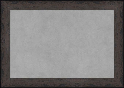 Amanti Art Black Framed Magnetic Board 15x21 Small Vision Board for use with Magnets, 100% Metal Sheet to Display Items as Office Decor or for Home Organization in mudroom, Kitchen or Kids Room