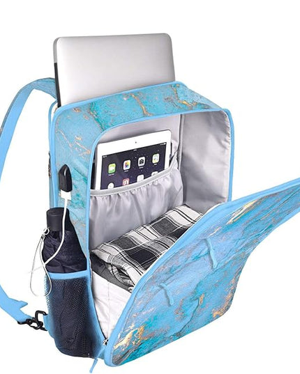 ZINZ Slim & Expandable Laptop Backpack 15 15.6 16 Inch Sleeve, Spill-Resistant Notebooks Bag Case for Most 14-16 Inch MacBooks Surface-Books Dell HP Lenovo Asus Computers,B01M01