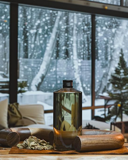 AromaPlan Fragrance Oil White Sandalwood 5 Fl Oz (148ml) Winter Collection | Luxury Hotel Scent Diffuser Oil | Hotel, Home & Spa | Non-Toxic, Made in USA - Bigger Bottle, Bolder Aroma & Longer Lasting