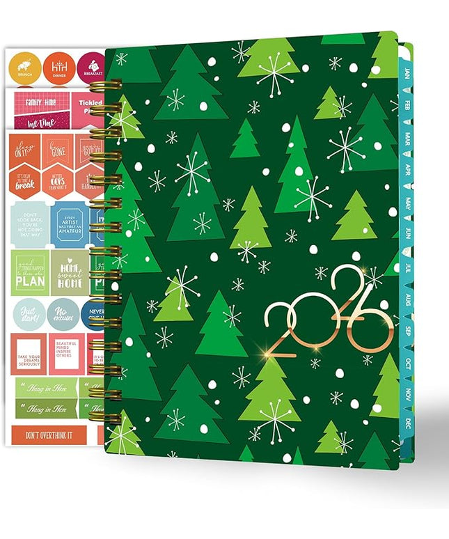 Ymumuda 2026 Planner, Daily Weekly Monthly Planner, 2026 Calendar Planner (Jan 2026 - Dec 2026), 8.4" x 6.3", Teacher School Student Work Agenda with Tabs, Ideal for School Office Supplies