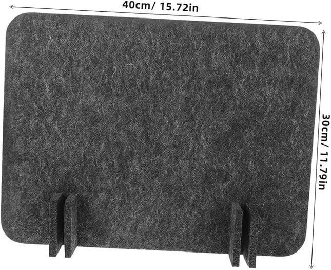 COHEALI Desktop Privacy Panel Desk Divider Office Partition Baffle Soundproof Cubicle Divider Student Desk Shield