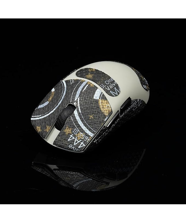 Grip Tape for Lamzu Atlantis Maya - Anti-Slip,Enhanced Control, Sweat Resistance,Improves FPS Gaming Grip & Mouse Protection [Pre-Cut] M4A4 0.4mm