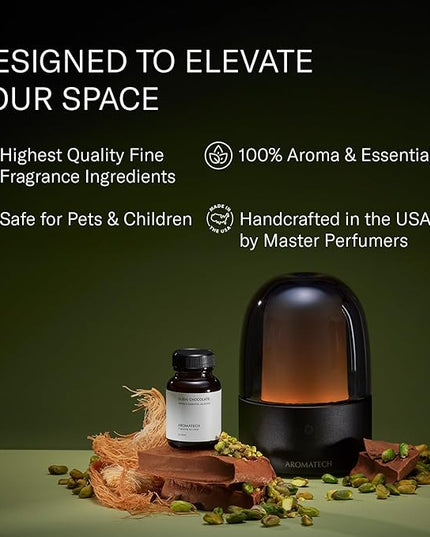 AromaTech Dubai Chocolate Essential Oils for Aroma Oil Scent Diffusers (0.33 fl oz,10 mL, Dubai Chocolate)