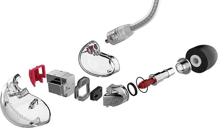 Shure SE846 PRO Gen 2 Wired Sound Isolating Earphones, High-End in-Ear Earbuds with Four Hi-Def Drivers, Customizable Sound Filters, Gray (SE846-GR+2)