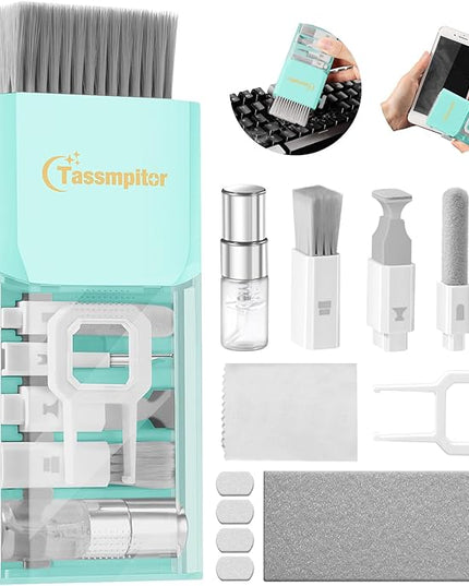 Laptop Screen Keyboard Cleaner Kit, All in 1 Electronics Cleaning Tool for MacBook iPad iPhone Pro Cell Phone, Brush Tool for Tablet, Computer, PC Monitor,TV Camera Lens with Patent