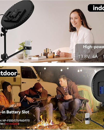 Large Barber Light with72 inch Stand, 55W 6500K Full-Screen Selfie Light Ring, 360 Phone Holder,Remote Controller,Box,Black,There are for You to Choose from.(Black, 13)