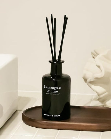 CULTURE & NATURE Pure Grade Essential Oil Diffuser (Lemongrass & Lime)