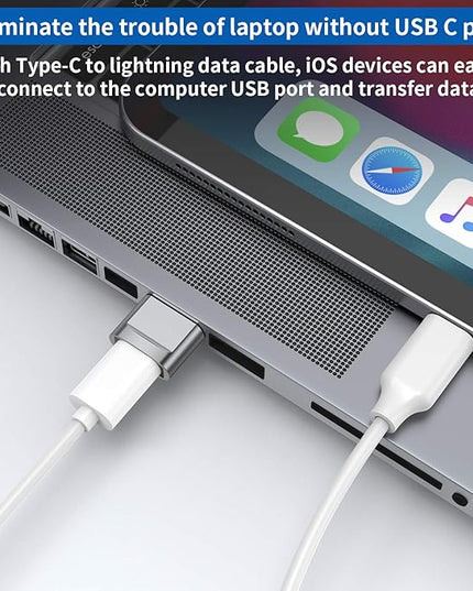 USB C Female to USB Male Adapter (4-Pack), Type C to USB A Charger Converter for iPhone 17 16 15 14 13 12 11 Pro Max, Samsung Galaxy S25 S24 S23 S22 Ultra, Apple iWatch Watch Series 7 8, AirPods,iPad
