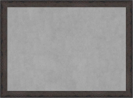 Amanti Art Black Framed Magnetic Board 23x31 Medium Vision Board for use with Magnets, 100% Metal Sheet to Display Items as Office Decor or for Home Organization in mudroom, Kitchen or Kids Room