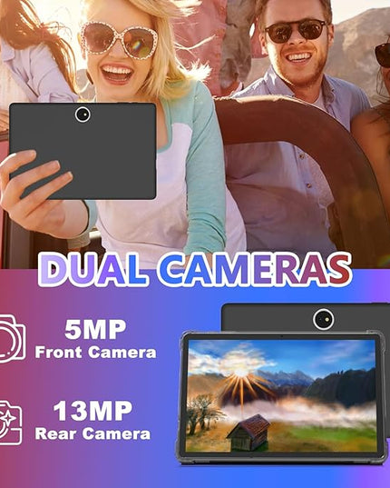 11 inch Tablet, 18GB + 128GB, Android 15 Tablet, 1TB Expandable, 13MP Camera, Octa-Core Processor 5G WiFi 8000MAH Battery 11'' IPS HD Touchscreen Google Tableta.