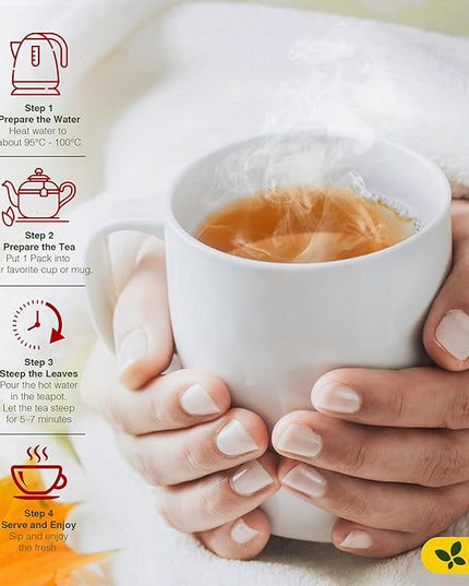 FreshDrinkUS, Yerba Mate Tea Bags | 120 Tea Bags | Traditional South American Herbal Tea – Smooth & Refreshing Flavor – Premium Quality, Sustainably Sourced. Vegan.