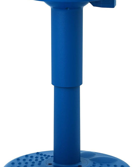 Studico ActiveChairs Adjustable Wobble Chair, Flexible Classroom Seating improves Focus, Posture & Helps ADHD/ADD. Classroom Stools, Active Wobble Chairs, Adjusts from 16.65" to 23.75" Ages 13-18 Blue