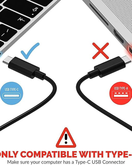 SABRENT USB Type C Hub with HDMI and 2 USB 3.0 Ports,[4K and 60W Power Delivery Support] (HB-U2HC)