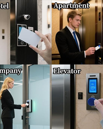 RFID Reader Writer X100 RFID Copier Multi-Frequency Smart Card Reader ID IC Elevator Card RFID Writer for Access Control System with 125khz T5577 Key Fobs/Cards and 13.56mhz IC Key Tags