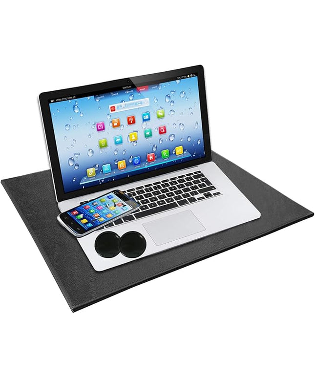 QRFDTSOQY Laptop Pad Protection, Radiation Shielding Pad, Multi-Layer EMI Blocker, Suitable for Laptops, Tablets, Notebooks, Ipad, Cell Phones, Black, Aluminum Cooling