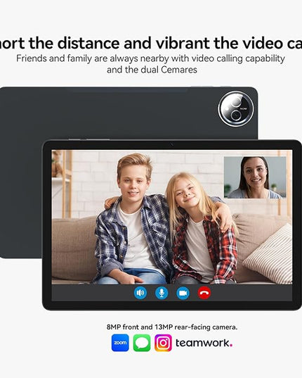 SUNTUNG Tablet, 2026 Latest 11 inch Android 15 Tablet, 5G WiFi+Cellular, MTK8786 Octa-Core, 16GB 128GB 1TB Expansion, 4G LTE Tableta, 21MP Camera, Gemini AI 2.0, Tablets with Keyboard, Mouse, Case