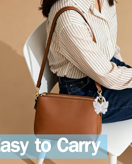 PJY Foldable Purse Hook for Table - Portable Bag Holder,Folding Handbag Hanger Various Heavy Items Desk Hook (B)