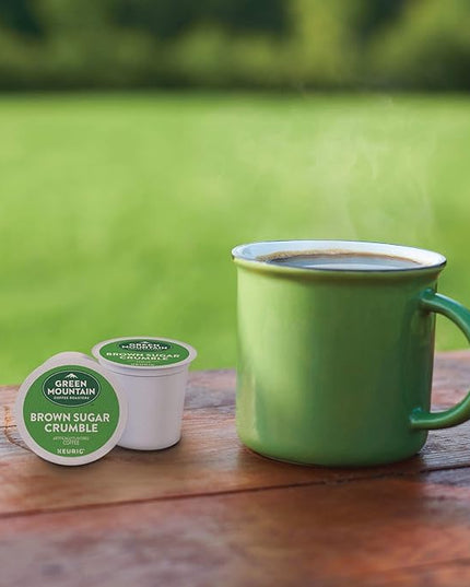Green Mountain Coffee Roasters Brown Sugar Crumble Coffee, Keurig Single Serve K-Cup Pods, 96 Count
