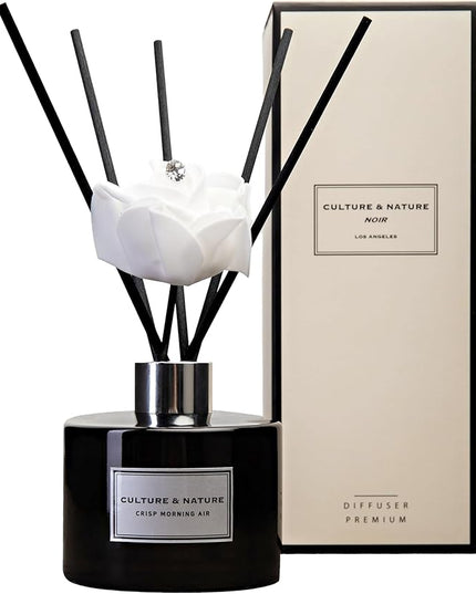CULTURE & NATURE Reed Diffuser Set (6.7oz, Crisp Morning Air)
