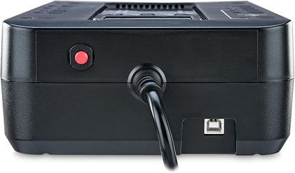 CyberPower EC750G Ecologic Battery Backup & Surge Protector UPS System, 750VA/450W, 12 Outlets, ECO Mode, Compact Uninterruptible Power Supply, Black