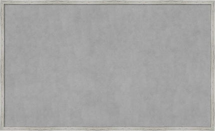 Amanti Art White Framed Magnetic Board 25x41 Large Vision Board for use with Magnets, 100% Metal Sheet to Display Items as Office Decor or for Home Organization in mudroom, Kitchen or Kids Room